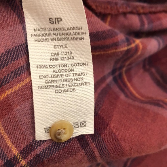 Garage boyfriend fit flannel - Picture 4 of 5